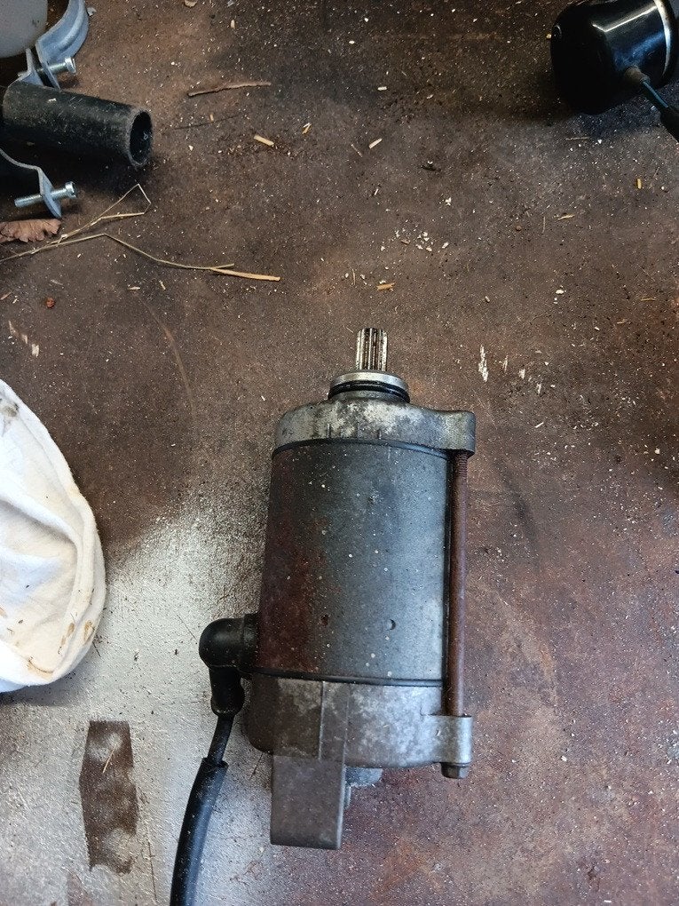 start motor, Ophalen of Verzenden, Gebruikt