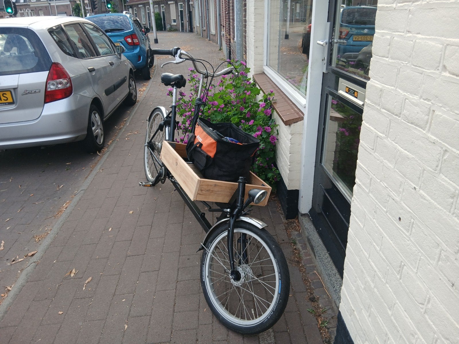 Bakfiets van het merk  Onderwater, Fietsen en Brommers, Fietsen | Bakfietsen, Ophalen of Verzenden, Gebruikt, Goederen