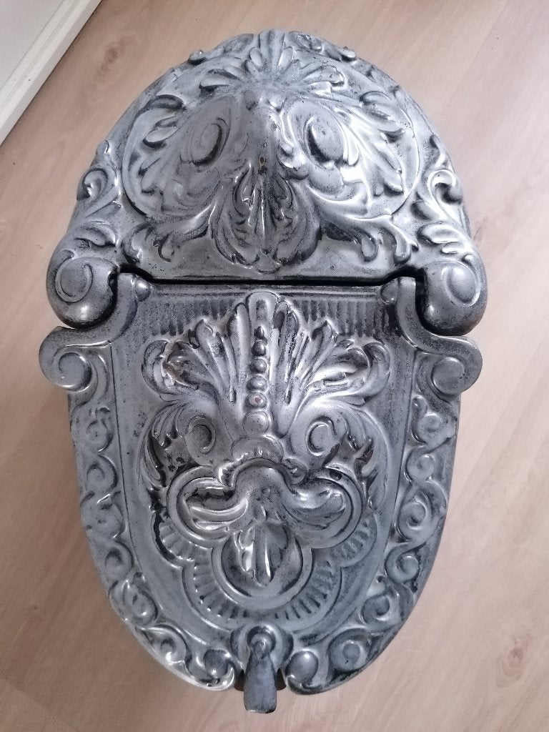 Decoratieve gietijzeren kolenbak, Antiek en Kunst, Ophalen