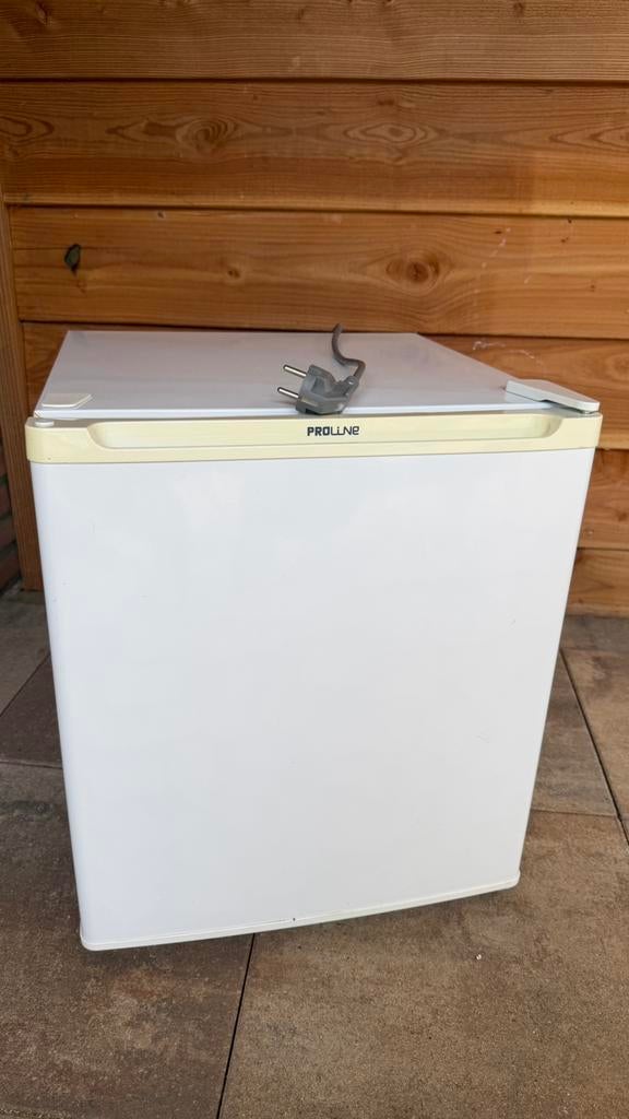 Proline mini koelkast, Witgoed en Apparatuur, Vriezers en Diepvrieskisten, Ophalen, Zo goed als nieuw, Minder dan 60 cm, Minder dan 85 cm