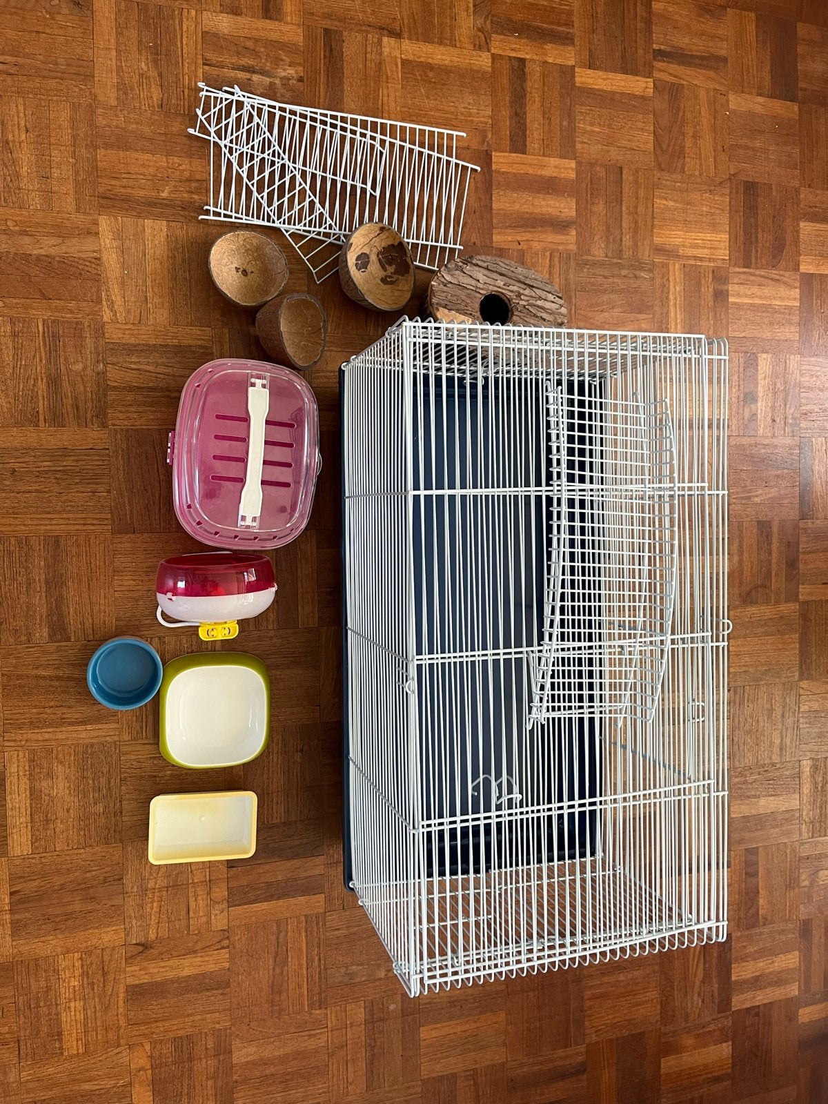 Hamsterkooi met toebehoren, Ophalen, Gebruikt, Overige typen