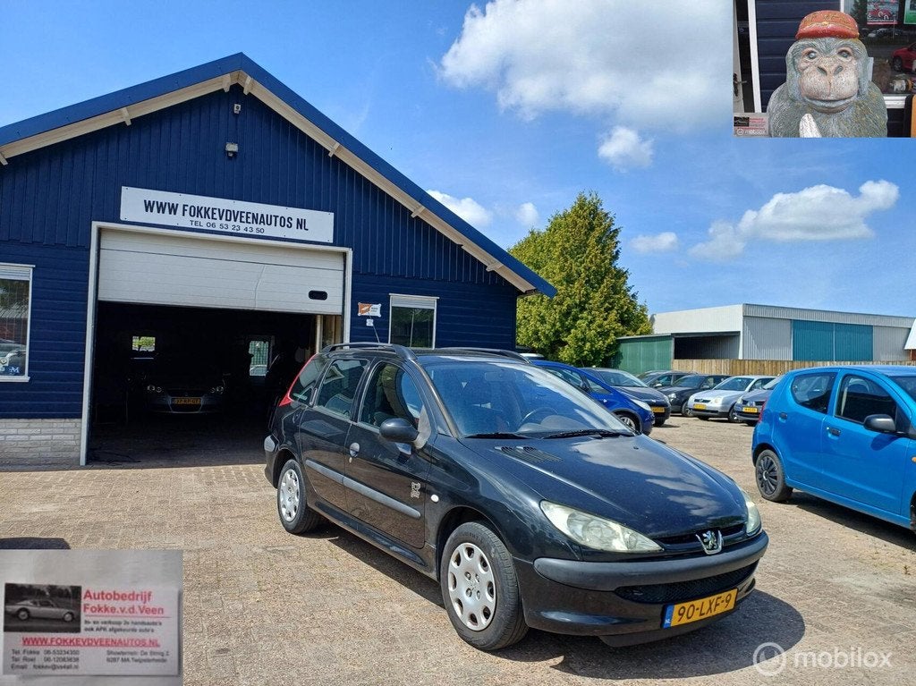 Peugeot 206 SW 1.4 Pop' Art, Voorwielaandrijving, Startonderbreker, 4 cilinders, Stationwagon