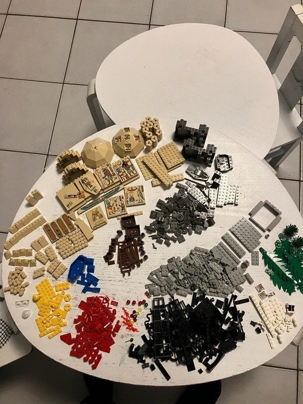 Pharaoh's Forbidden Ruins - compleet - 5988 LEGO adventurers, Kinderen en Baby's, Speelgoed | Duplo en Lego, Gebruikt, Overige thema's