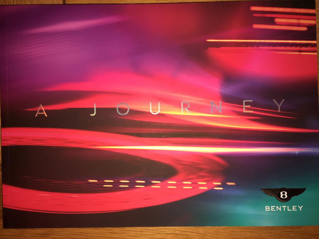 Bentley - A Journey Edition 2 brochure folder 2021 2022, Ophalen of Verzenden, Zo goed als nieuw, Overige merken