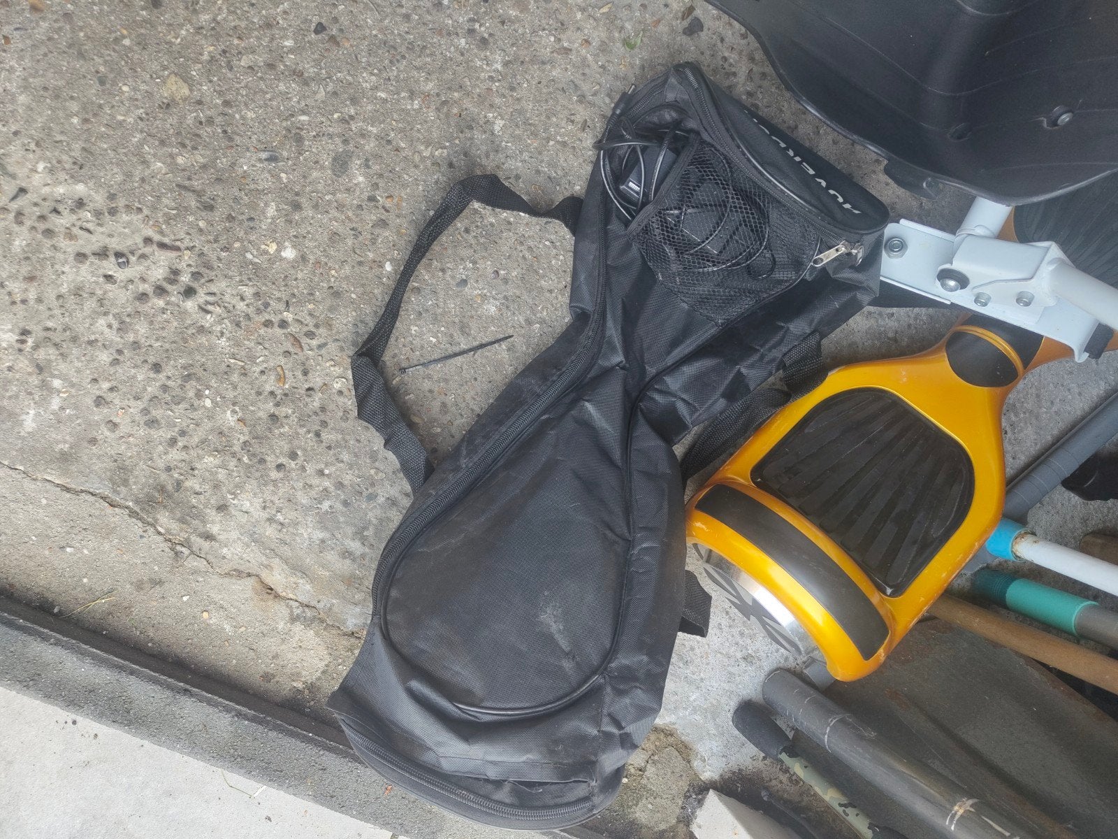 hoverboard met zitje en opbergtas, Ophalen of Verzenden