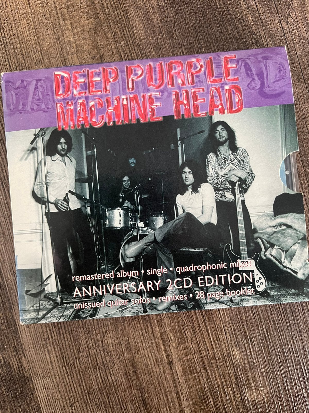 Deep Purple - Machine Head REM slip 2 cd prog / rock, Verzenden, Zo goed als nieuw