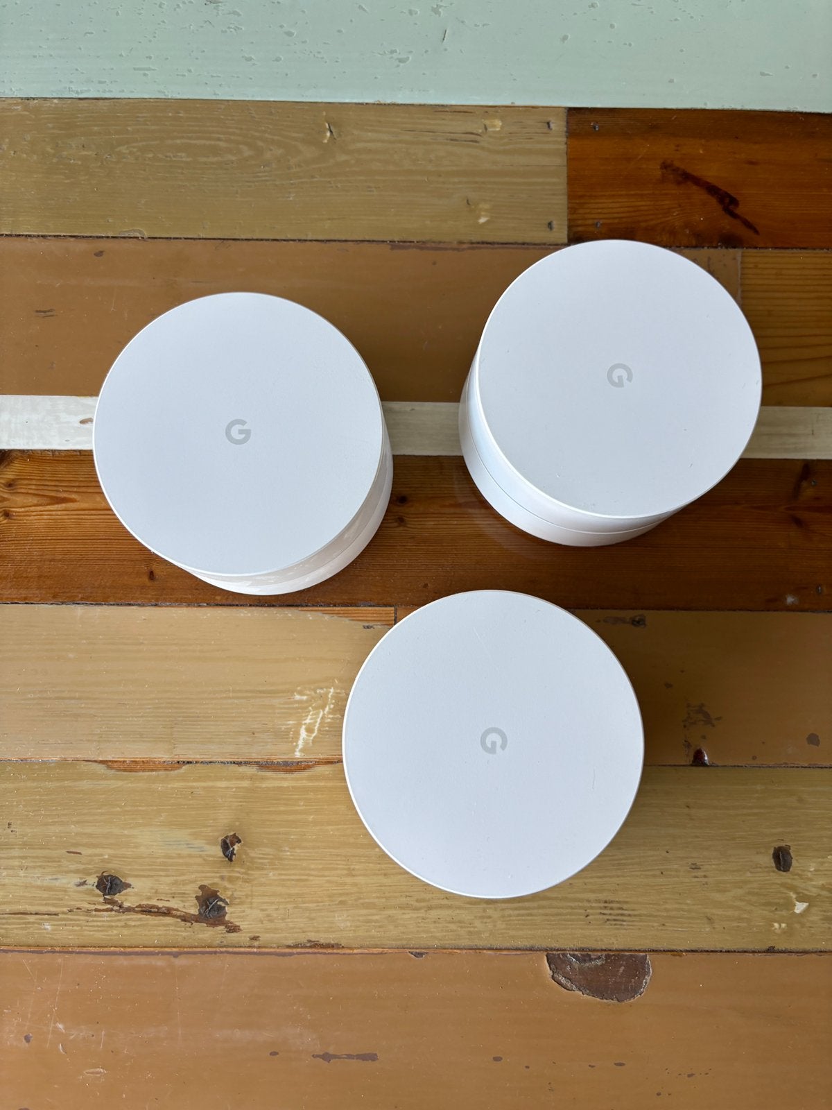 Google Wifi AC-1304 — 3 stuks (mesh systeem), Ophalen, Zo goed als nieuw