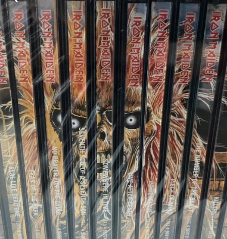 Iron Maiden - Cd box, Cd's en Dvd's, Heavy metal, Boxset, Inclusief doosje, Ophalen of Verzenden