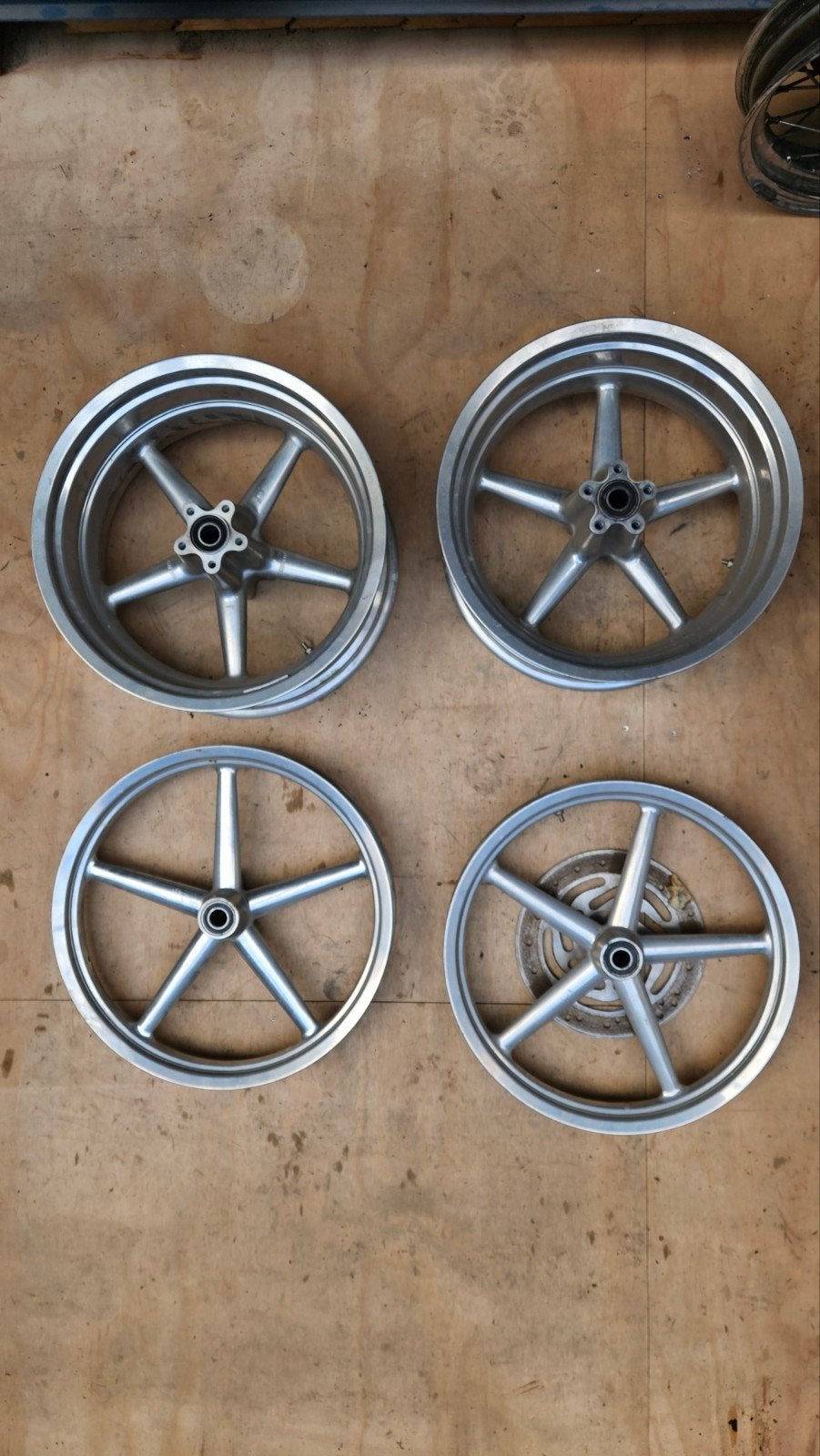 Grote partij Harley Davidson velgen wielen, Motoren, Ophalen, Nieuw