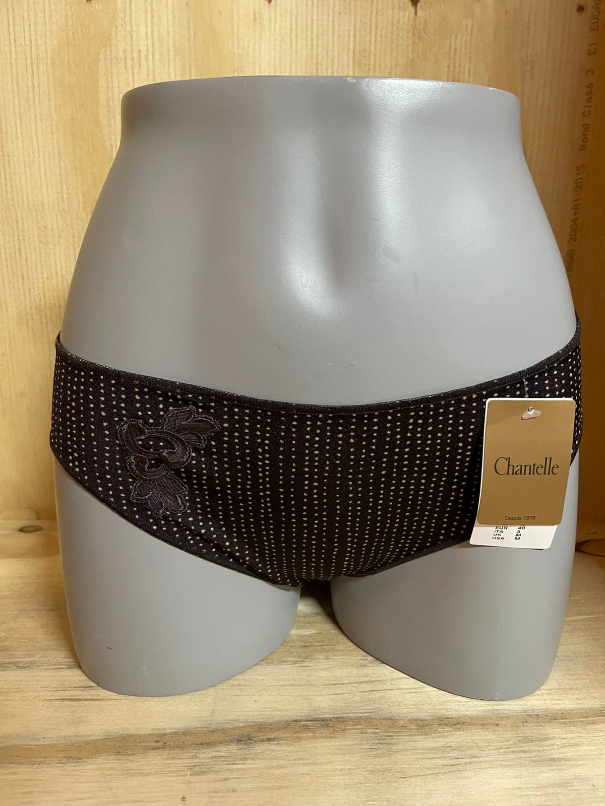 Chantelle heup slip Maat 40  Model 2338 hedona, Verzenden, Bruin, Slip
