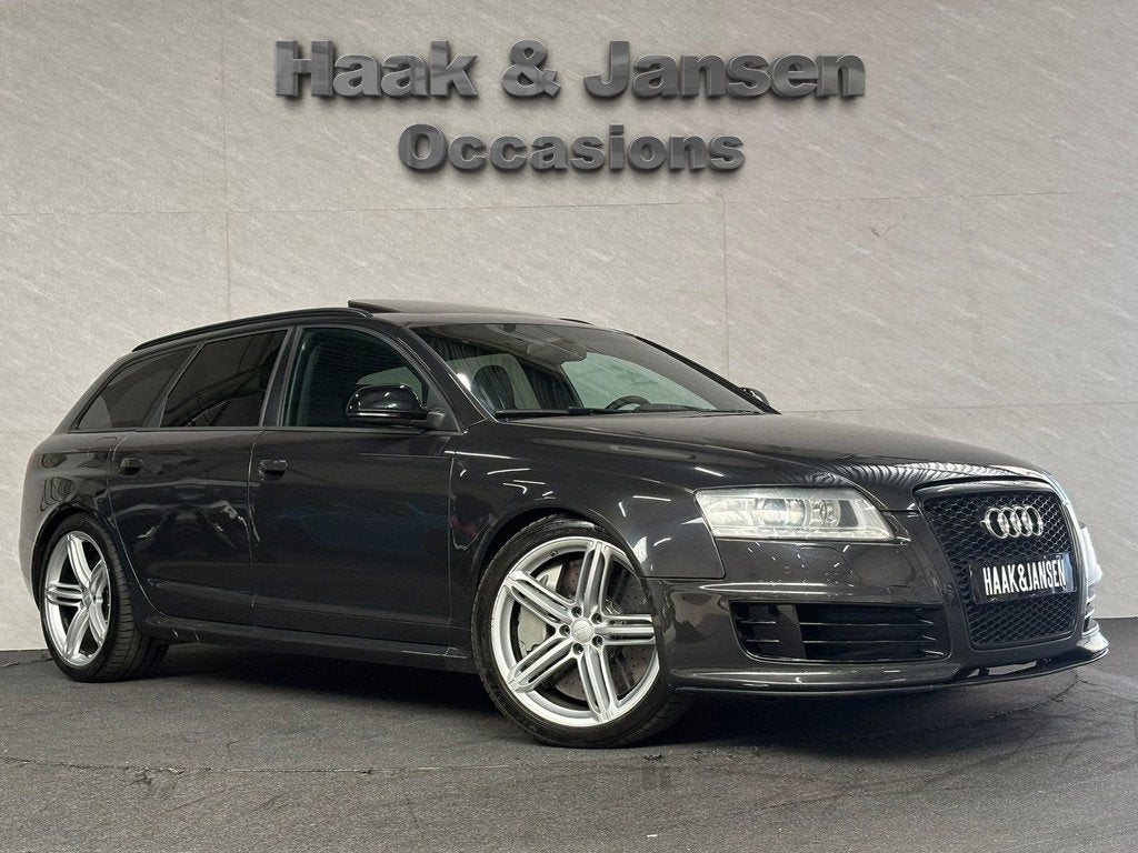 Audi A6 Avant 5.0 TFSI RS 6 Keramisch Pano Leder Cruise, Auto's, Audi, Automaat, Bi-Xenon koplampen, Gebruikt, RS6