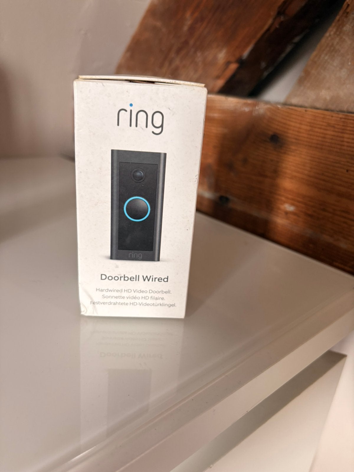 Ring  deurbell wired (open), Ophalen, Bewegingsdetectiesensor, Zo goed als nieuw, Bedraad