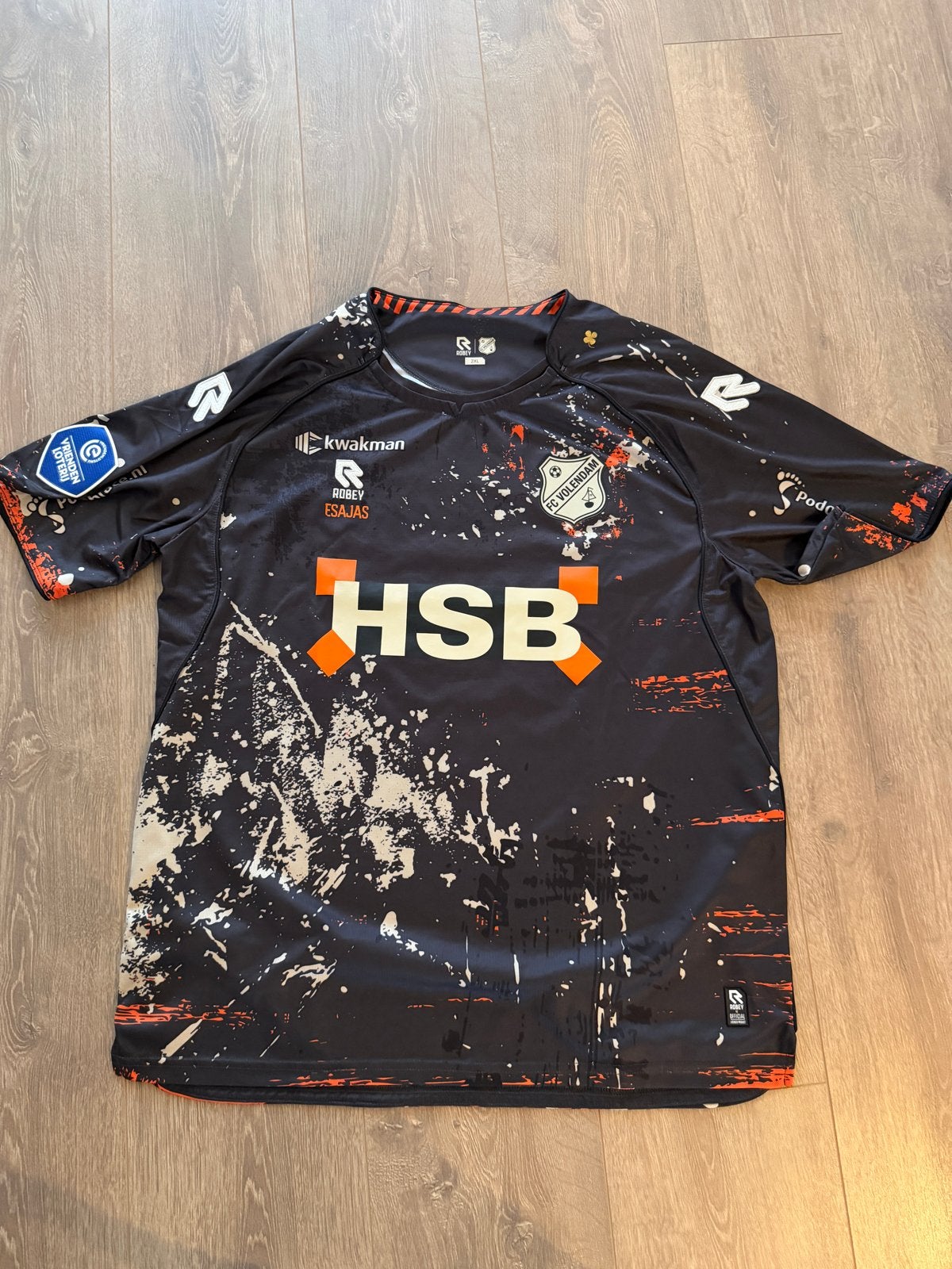 Matchworn uitshirt Silvinho Esajas FC Volendam 25-26, Groter dan maat XL, Ophalen of Verzenden, Gebruikt, Shirt