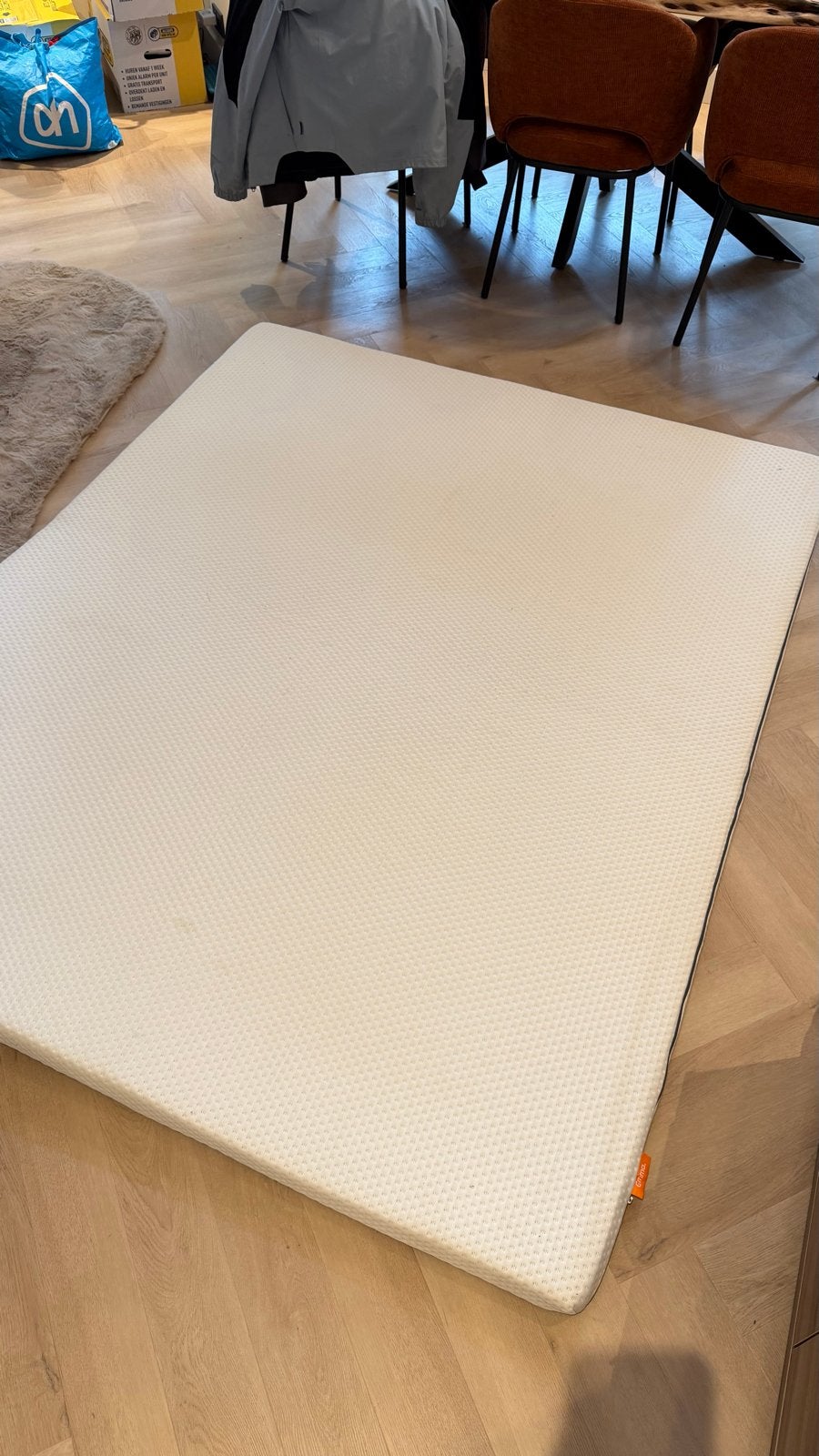 Emma Sleep Topper 160x200 - Gebruikt maar goede staat, Ophalen, Gebruikt, Tweepersoons, Matras
