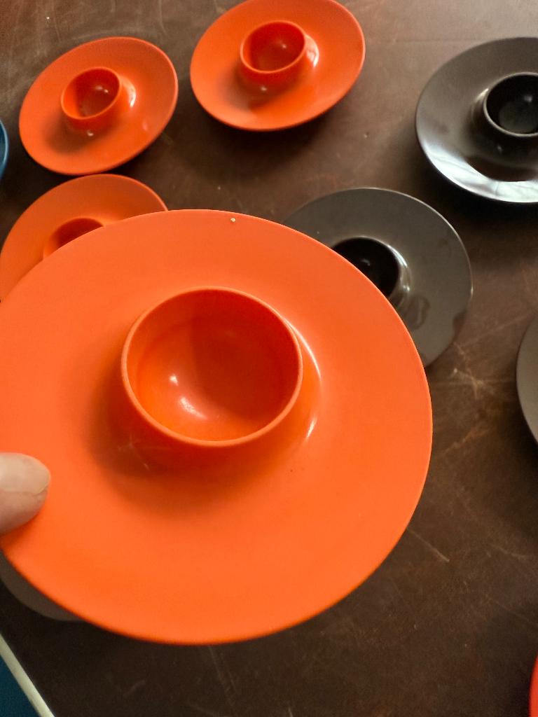 12 eierhouders, eierdoppen Mepal Dinerware Copenhagen, Ophalen, Huis en Inrichting