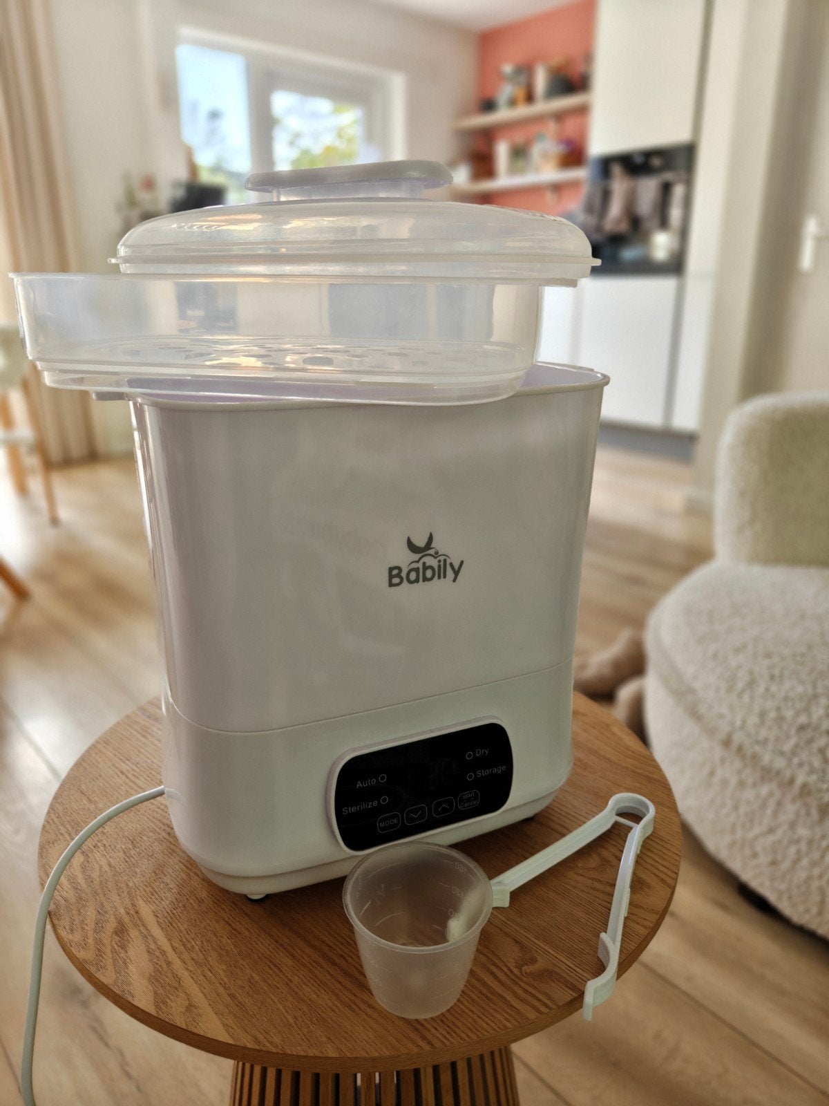 Bábily Sterilisator en Droger voor Babyflessen, Ophalen, Zo goed als nieuw