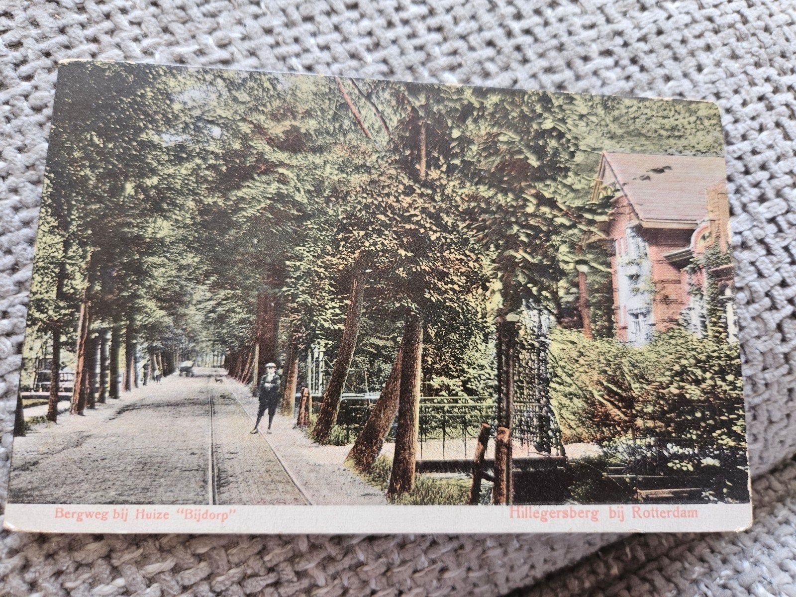 Hilligersberg bergweg Rotterdam -, Ophalen of Verzenden, Voor 1920, Gelopen, Zuid-Holland