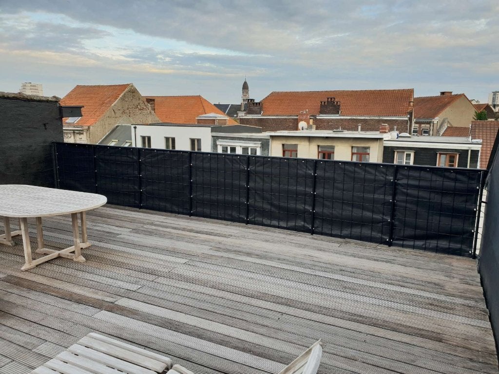3x gaasdoek, RVS zeilringen, PVC/polyester 280gr/m2, perfekt, Ophalen of Verzenden, Nieuw, 15 m² of meer, Zeil
