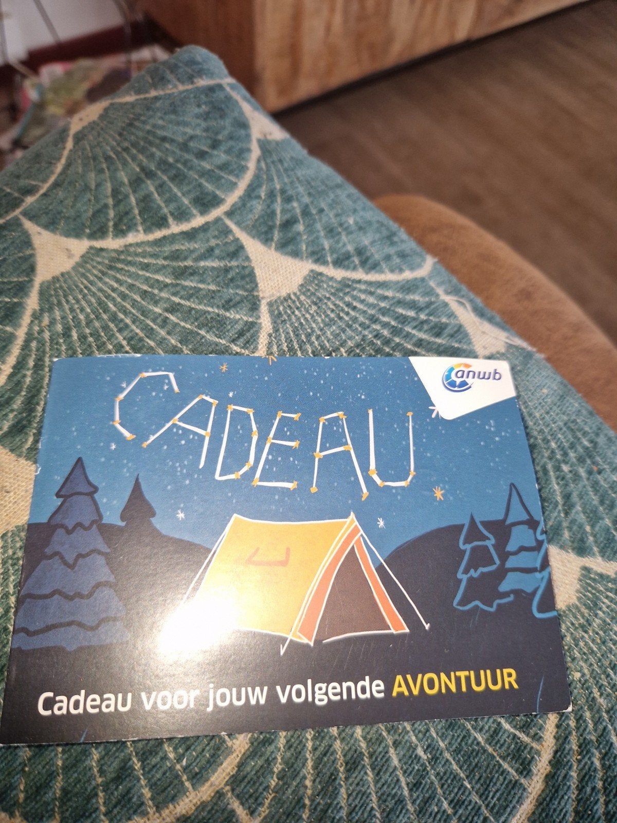 anwb cadeau, Eén persoon, Cadeaubon
