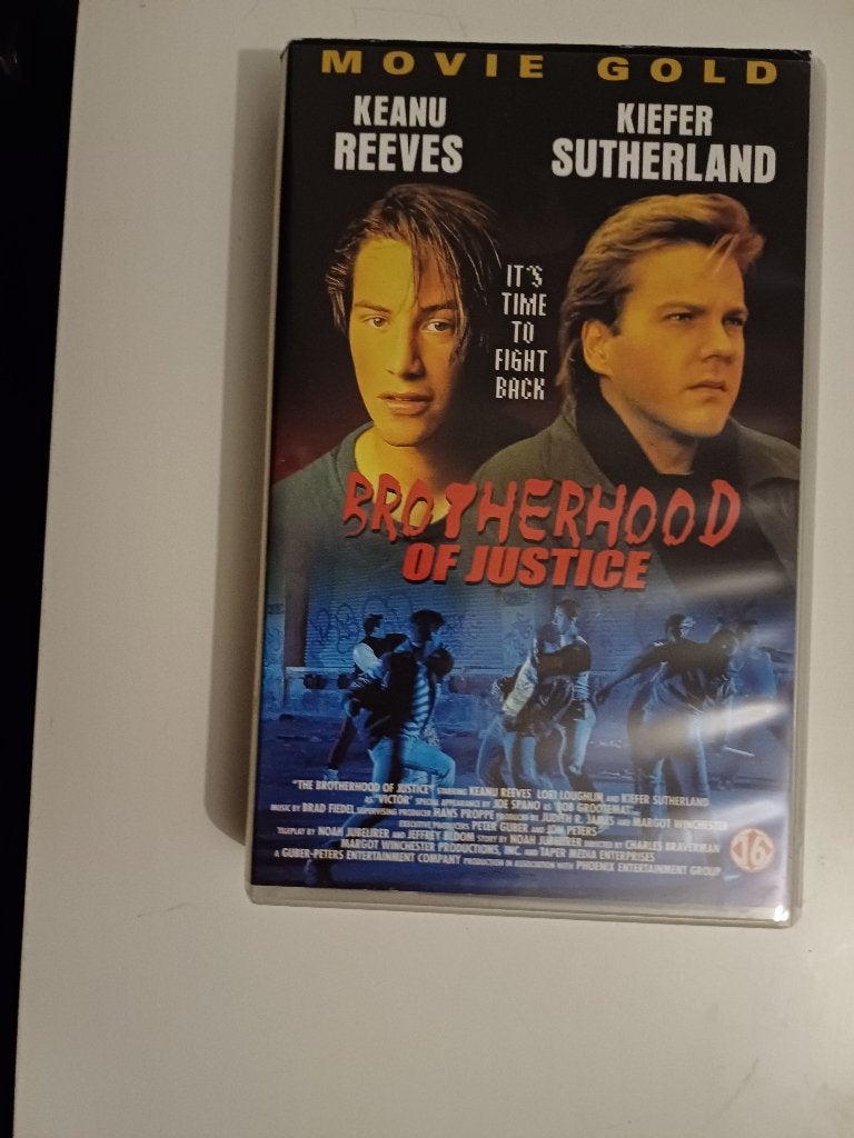Brotherhood of Justice – Keanu Reeves & Kiefer Sutherland, Vanaf 16 jaar, Nederlands, Actie, Ophalen of Verzenden