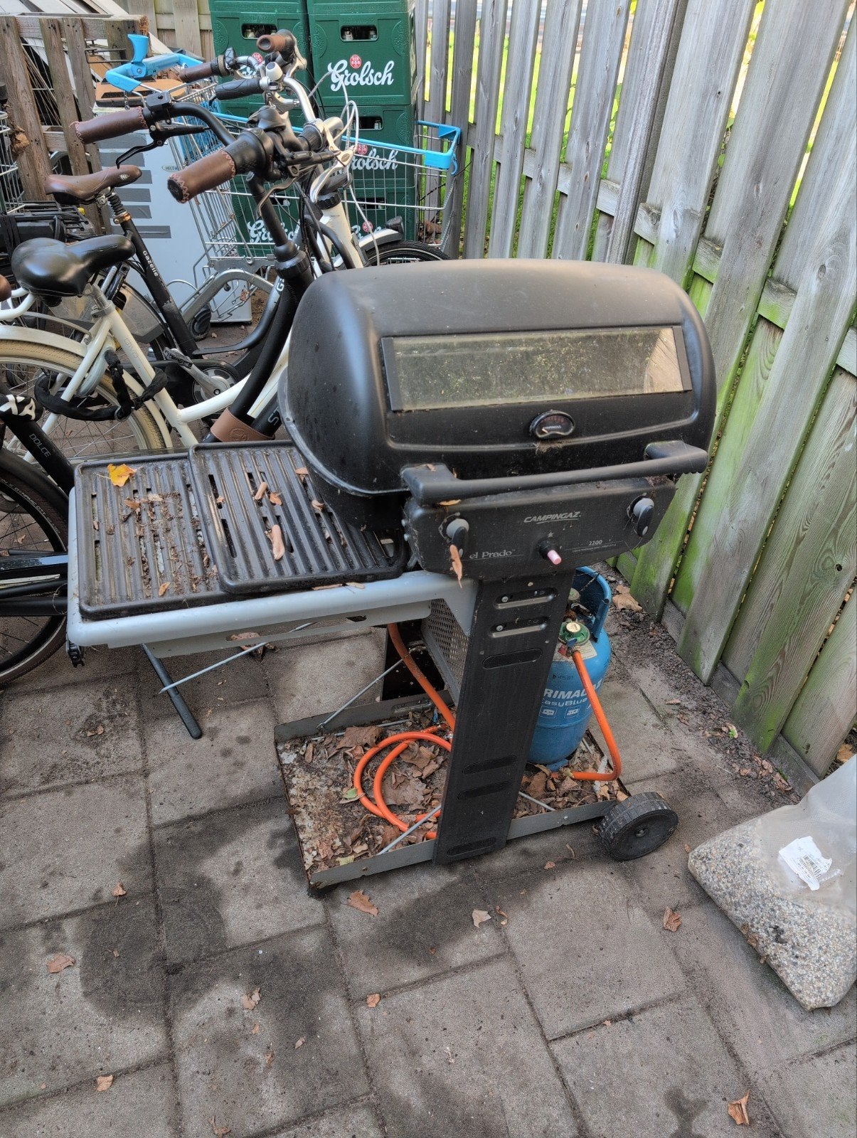 Gratis af te halen: CampinGaz gasbarbecue, Tuin en Terras, Ophalen, Gebruikt
