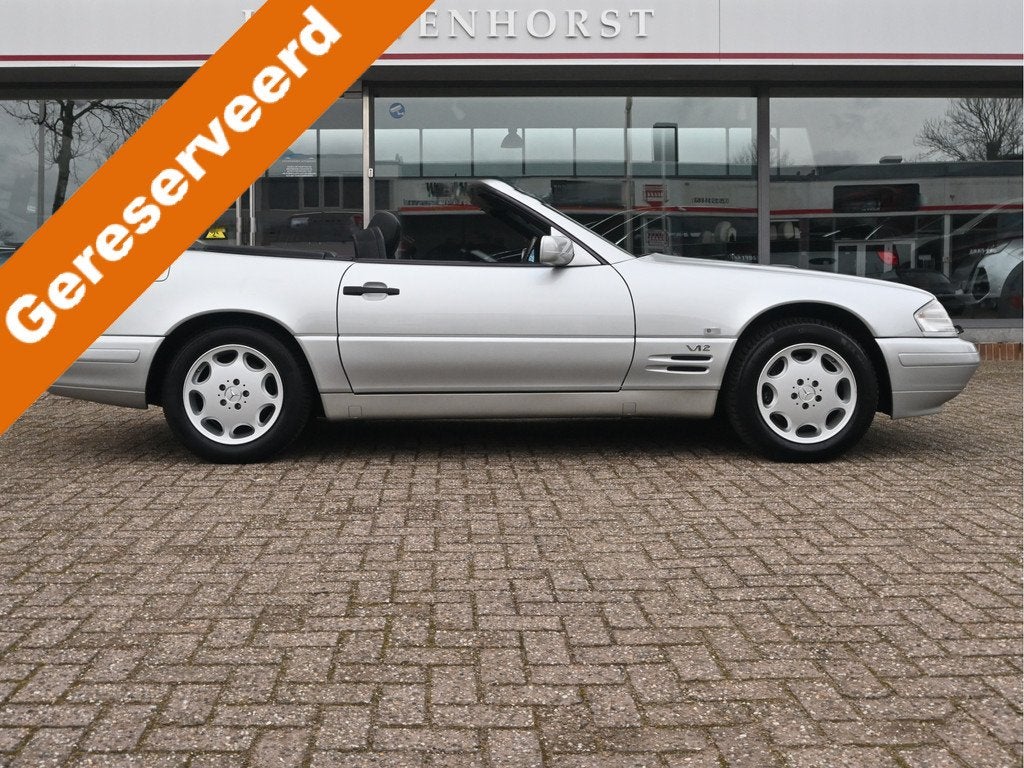 Mercedes-Benz SL-Klasse Cabrio SL 600, V12, unieke auto, zie, Auto's, Automaat, Achterwielaandrijving, Zwart, Cabriolet