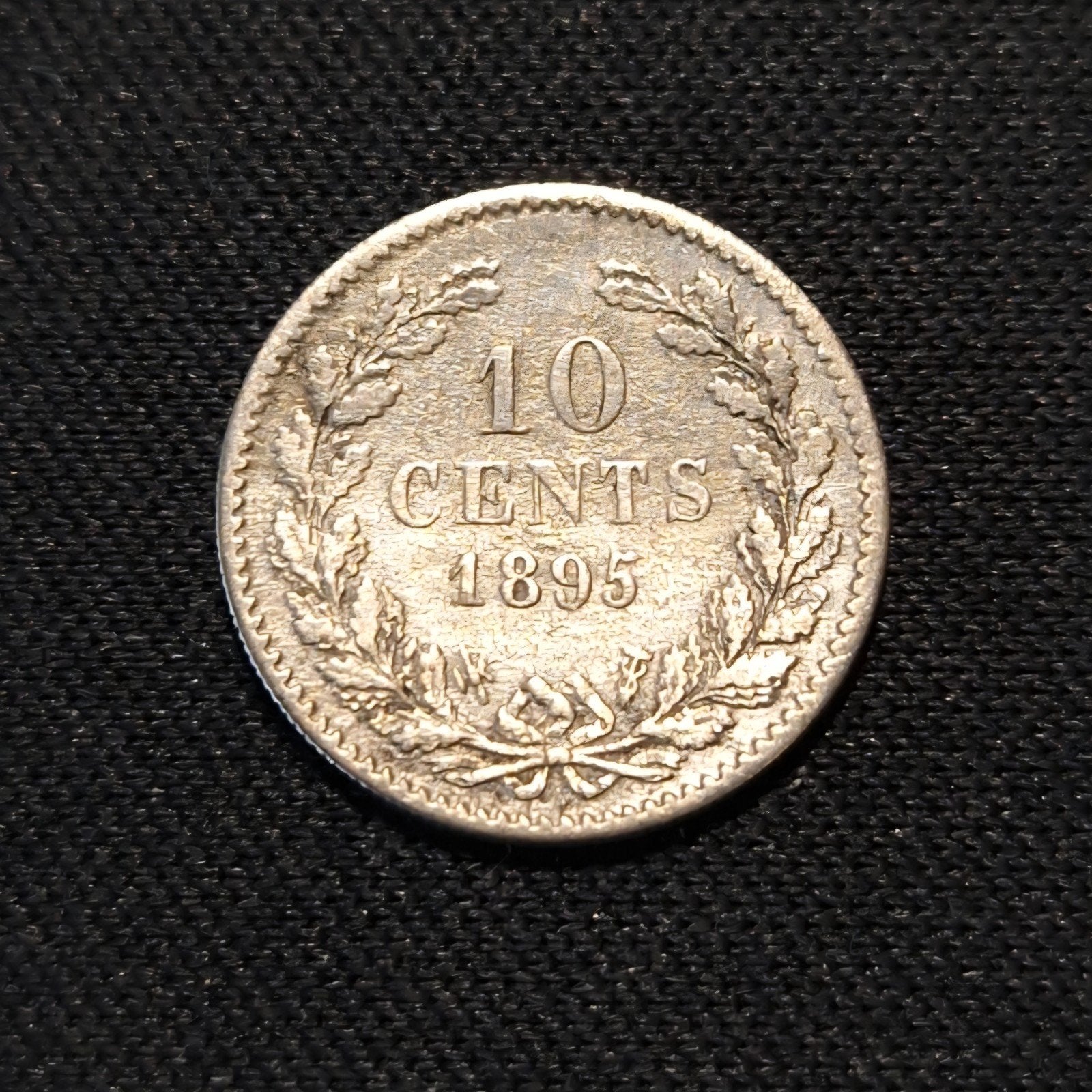 10 cent 1895, Verzenden, Zilver, 10 cent, Koningin Wilhelmina