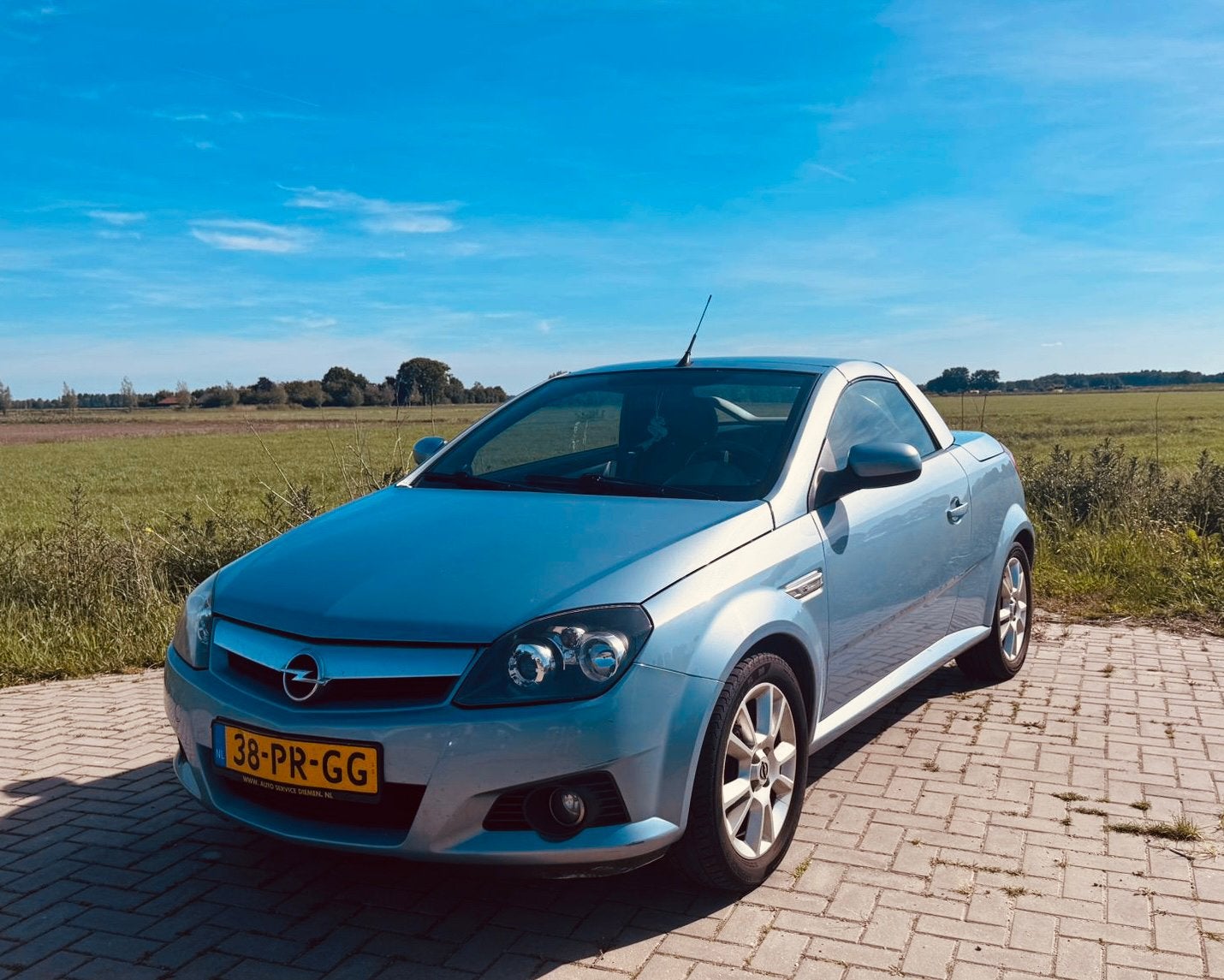 Opel Tigra 1.4 16V Twintop 2004 Blauw, Auto's, Opel, Particulier, Tigra, Benzine, C, Cabriolet, Handgeschakeld, Origineel Nederlands