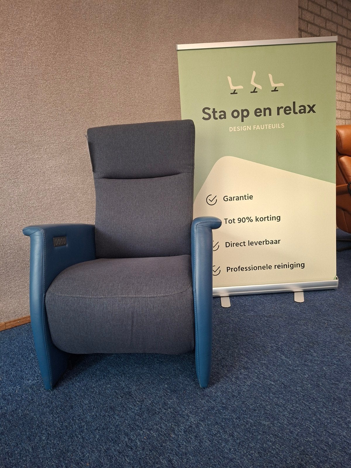 sta op relax fauteuil Prominent Toscana Extra luxe Als Nieuw, Hoofdstraat 60 Schijndel, Ophalen of Verzenden, Zo goed als nieuw