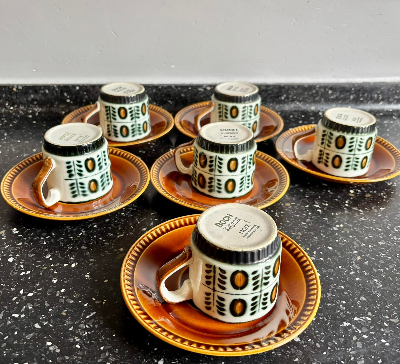Espresso kopen schoteltjrs Noix Boch, Overige merken, Verzenden, Zo goed als nieuw, Overige stijlen