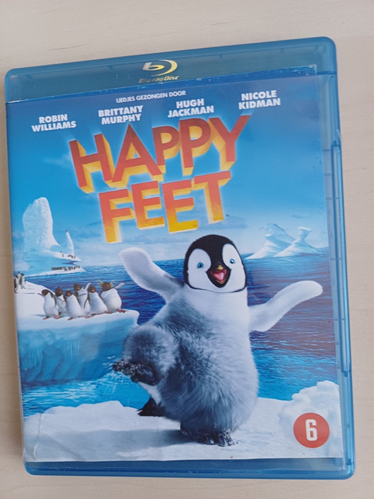 Happy Feet Blu-ray - Dansende pinguïns voor het hele gezin, Gebruikt, Film, Ophalen of Verzenden, Nederlands