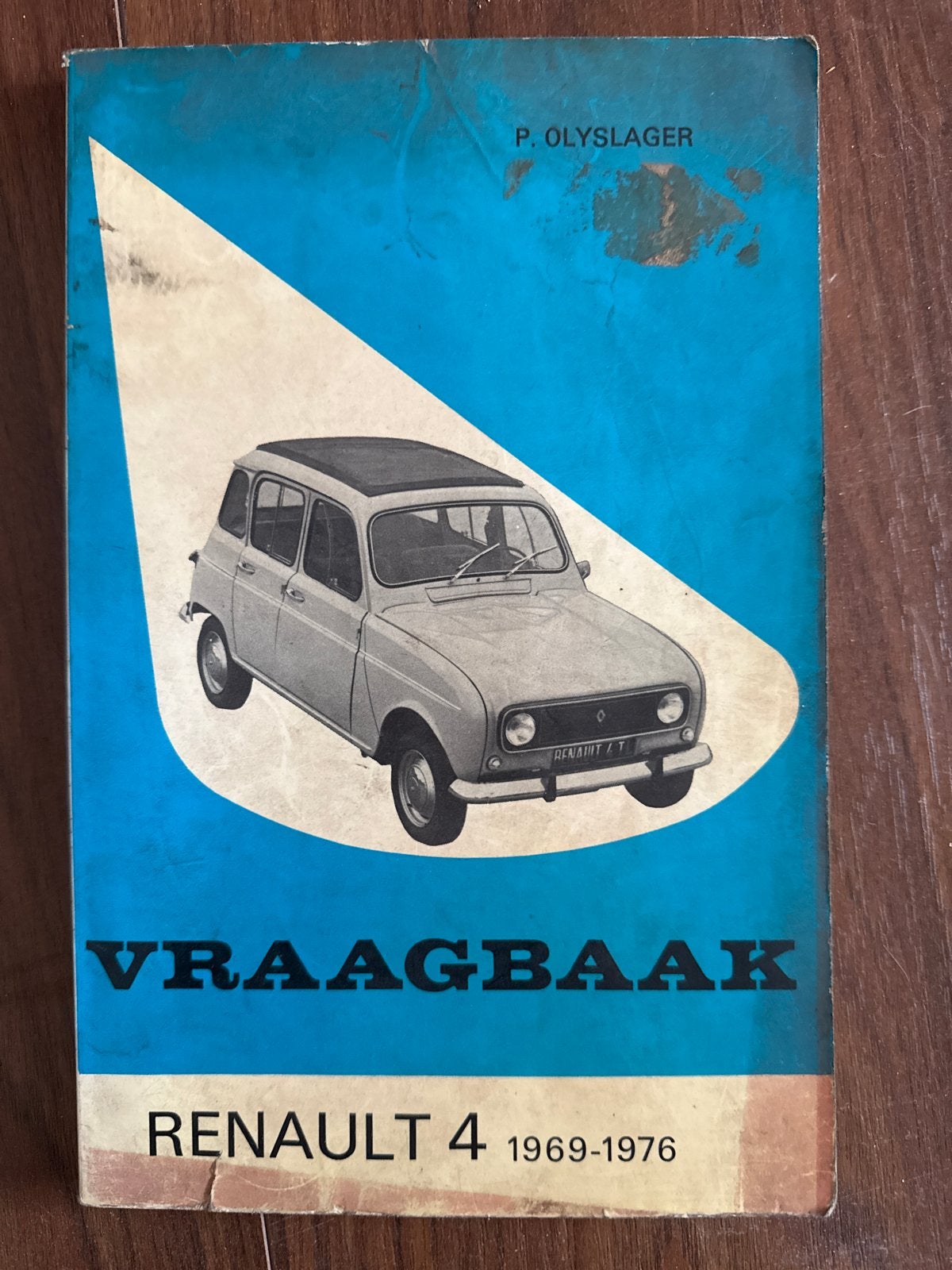 Vraagbaak Renault 4, 5 en 12 - Olyslager (1969-1978), Ophalen of Verzenden