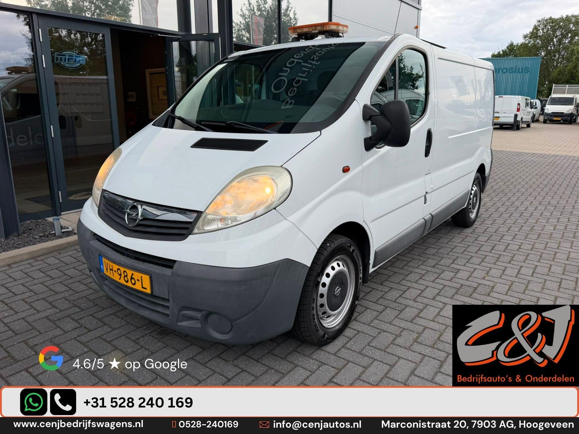 Opel Vivaro 2.0 CDTI L1H1 airco l cruise l trekhaak l nieuwe, Overige carrosserieën, Wit, Customercare.nl@stellantis.com, Stellantis Nederland B.V.