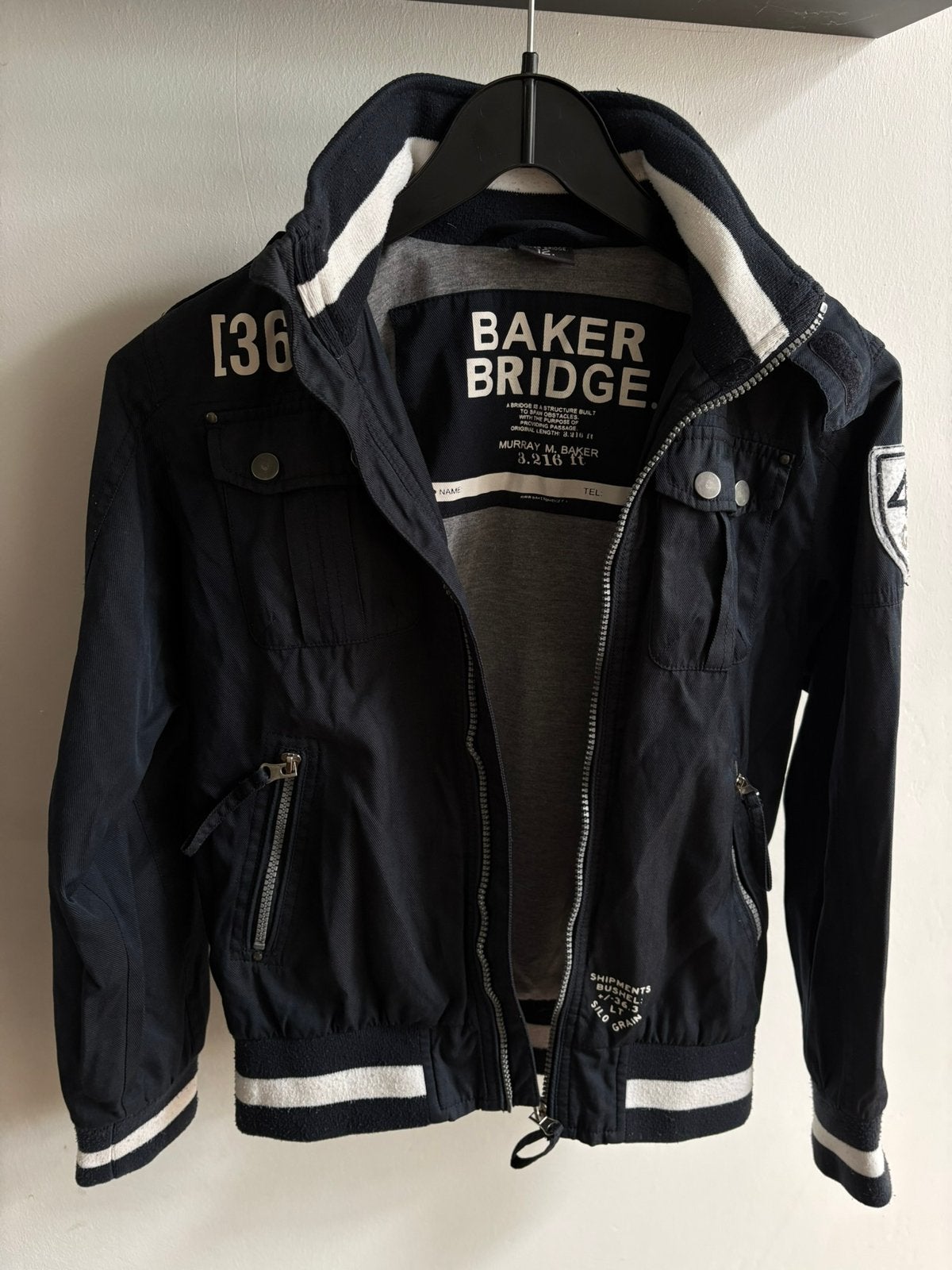 Stoer jongens jack Baker Bridge 11 jaar, Ophalen of Verzenden, Zo goed als nieuw, Jongen, Jas