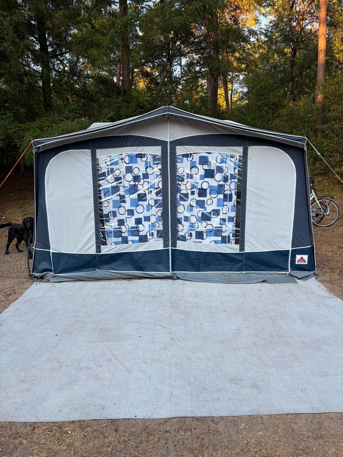 Prachtige Doréma voortentluifel maat 7/SF 800 x 825, Caravans en Kamperen, Voortenten en Luifels, Ophalen, Zo goed als nieuw