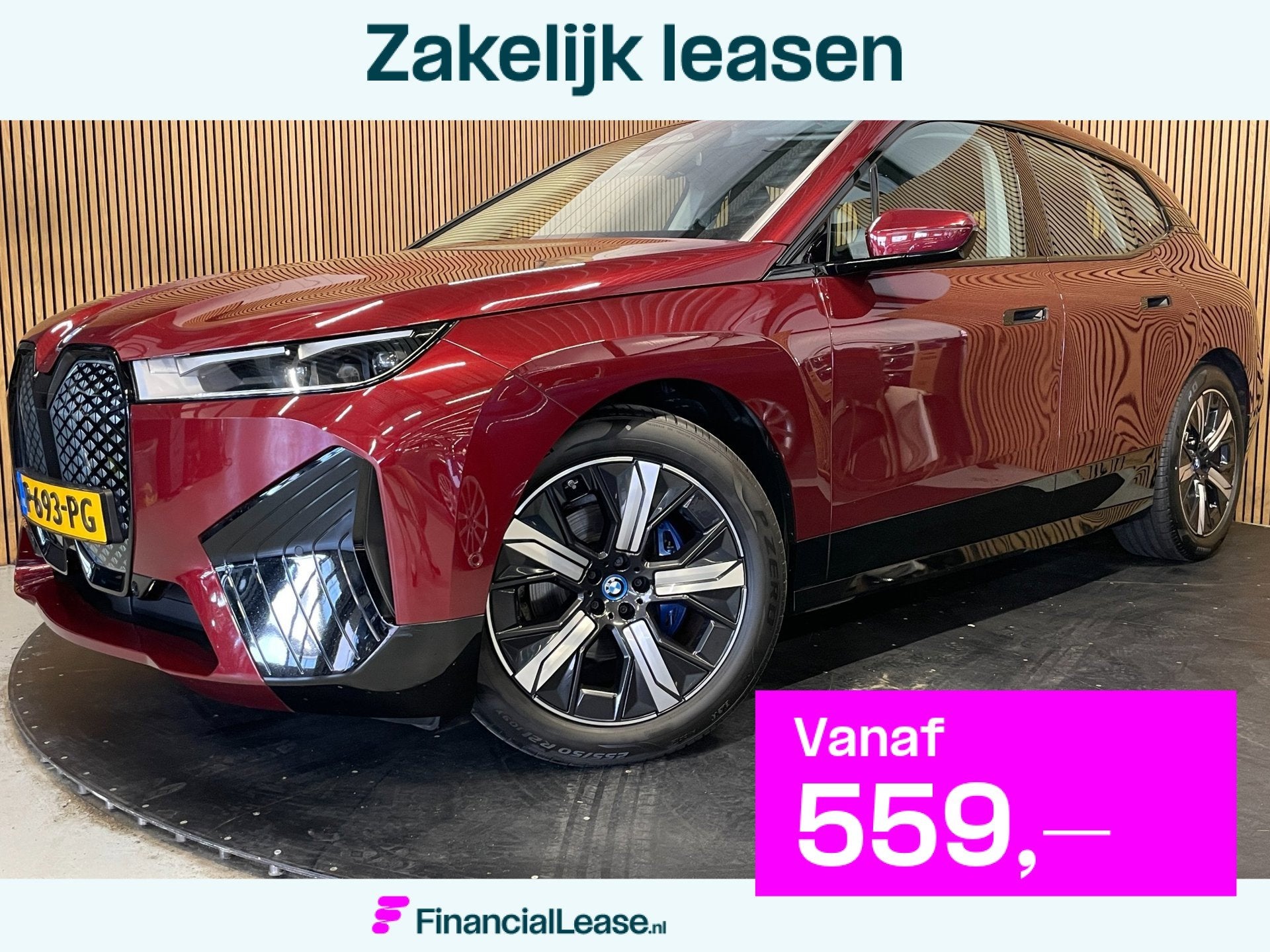 BMW IX XDrive40 Executive 77 kWh|100% SOH|VOLLEDER|ELEK.STUU, Automaat, Gebruikt, Automatische klimaatregeling, Vierwielaandrijving