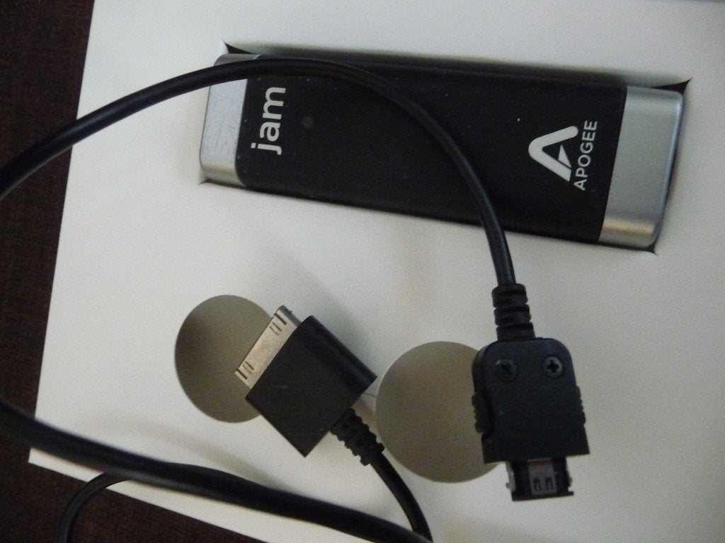 apogee jam ios studio quality guitar input, Ophalen of Verzenden, Gebruikt, Audio