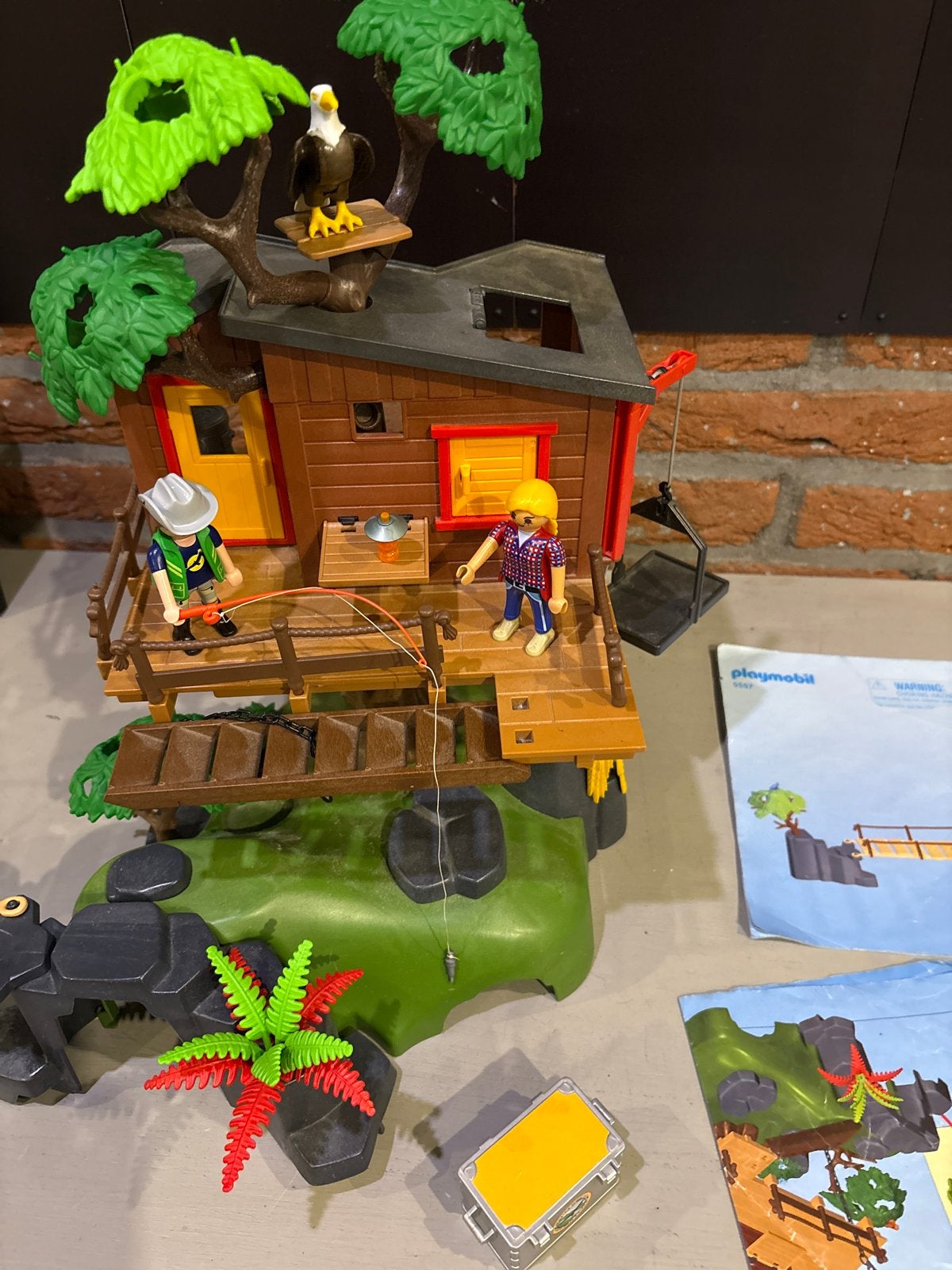Playmobil Avontuurlijke Boomhut met Dieren en Figuren, Ophalen of Verzenden, Gebruikt