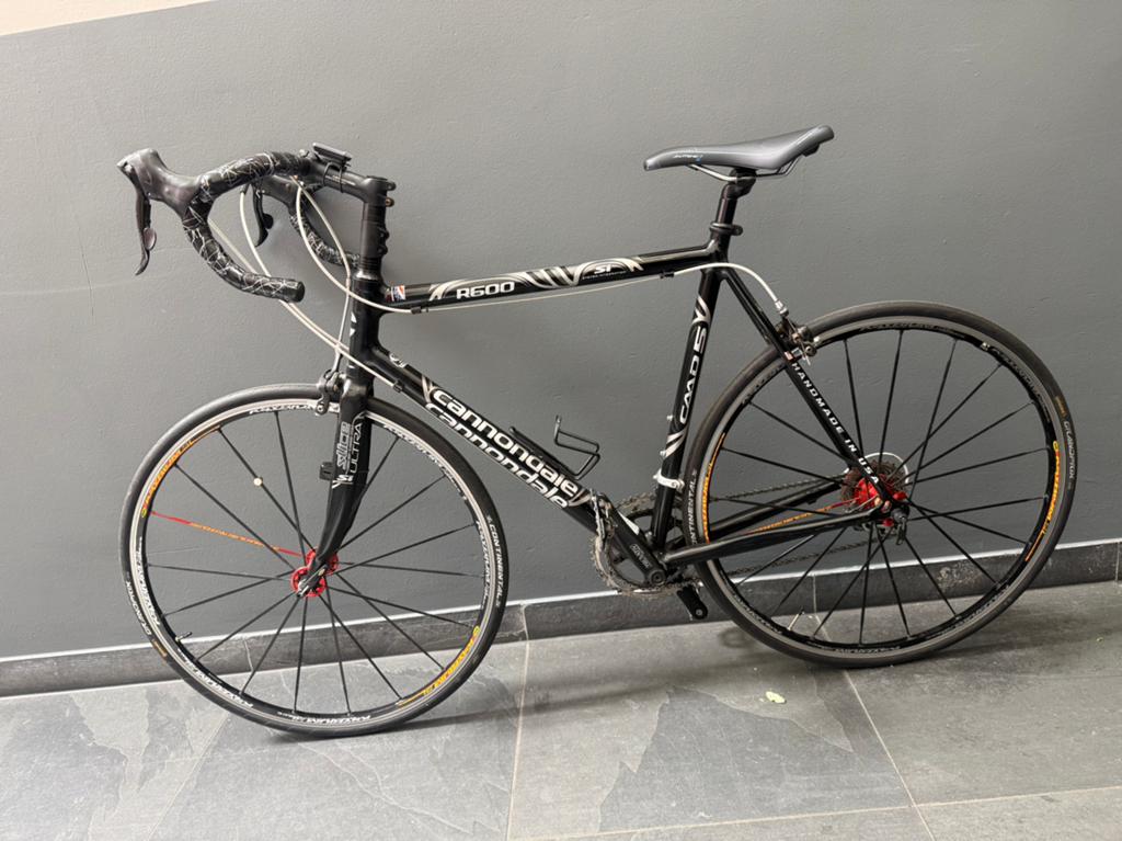 Mooie Canondale Racefiets 56cm, Gebruikt, Velgrem, Aluminium, Meer dan 20 versnellingen