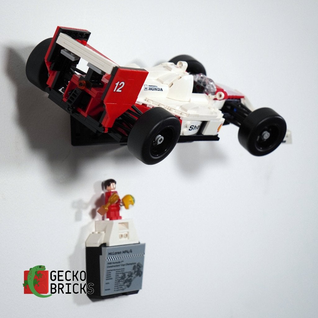 Wandbeugel voor LEGO McLaren MP4/4 & Ayrton Senna 10330, Wandhanger, Zwart, Nieuw, Ophalen of Verzenden