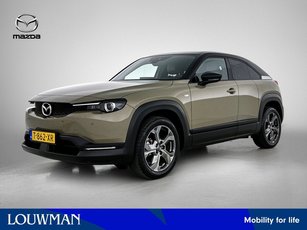 Mazda MX-30 e-SkyActiv EV 145 Advantage 36 kWh | Stoelgeheug, Auto's, Mazda, Stof, Gebruikt, Zwart, MX-30