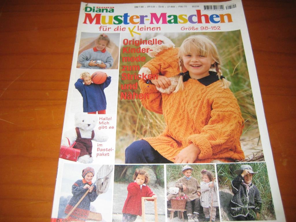 Diana Mustermaschen, 98-152, Ophalen of Verzenden, Zo goed als nieuw, Breien en Haken
