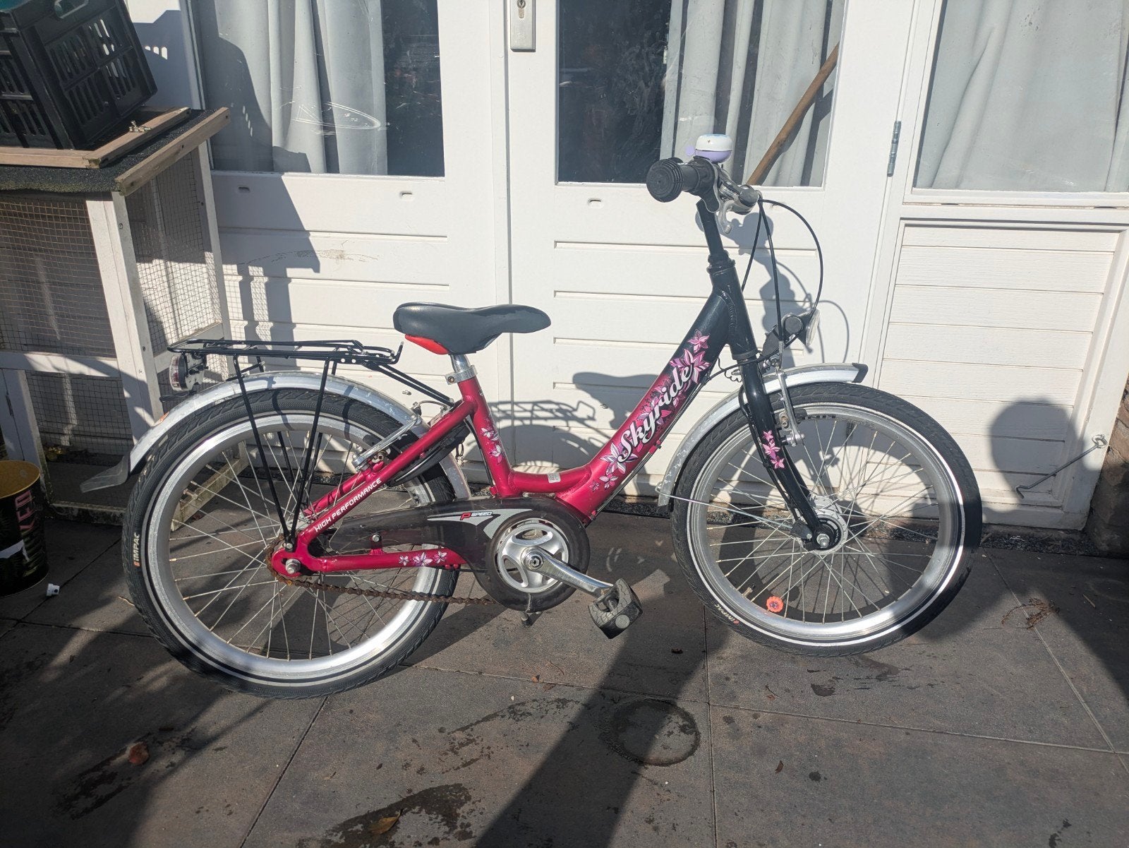 pucky Skyride 3 versnelling "20 inch ( alles werkt ), Ophalen, Terugtraprem, Gebruikt, Pucky