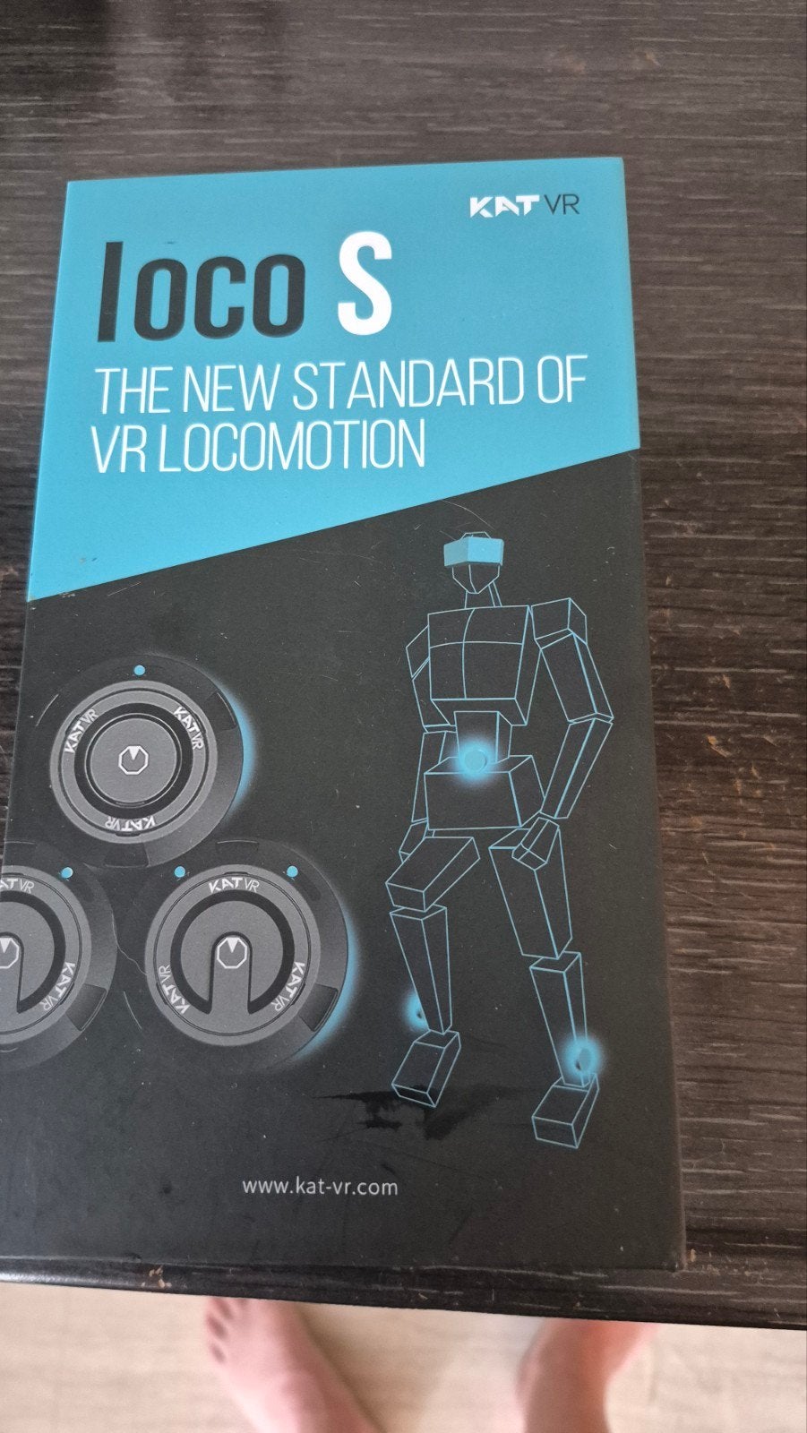 KAT VR Loco S VR Bewegingscontrollers, Spelcomputers en Games, Virtual Reality, Ophalen, Zo goed als nieuw, Controller, Pc