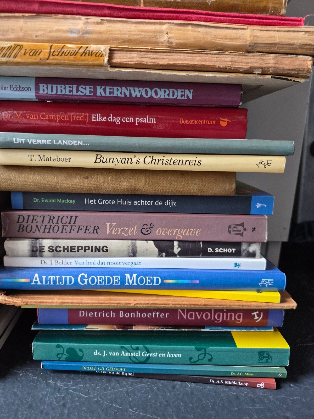 Partij boeken vooral theologie., Boeken, Partijen en Verzamelingen, Ophalen of Verzenden, Gelezen