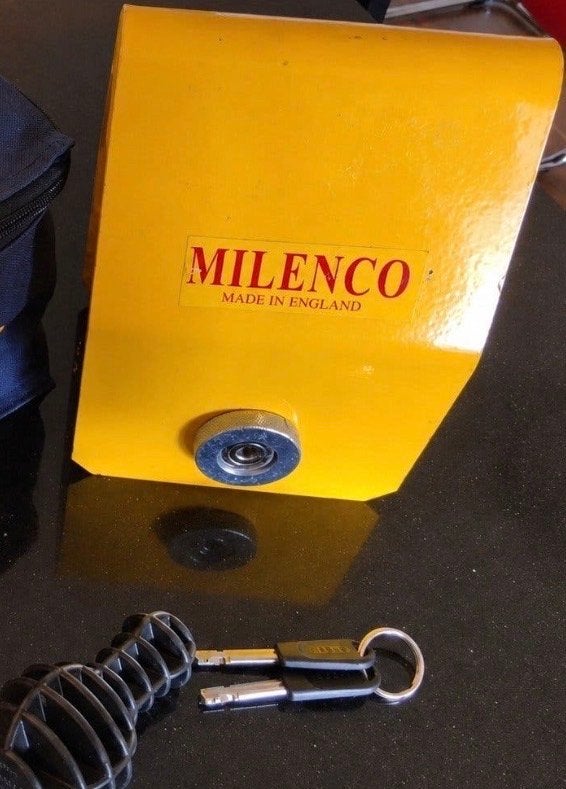 Milenco Heavy Duty Disselslot - Gele Disselvergrendeling, Ophalen of Verzenden, Gebruikt