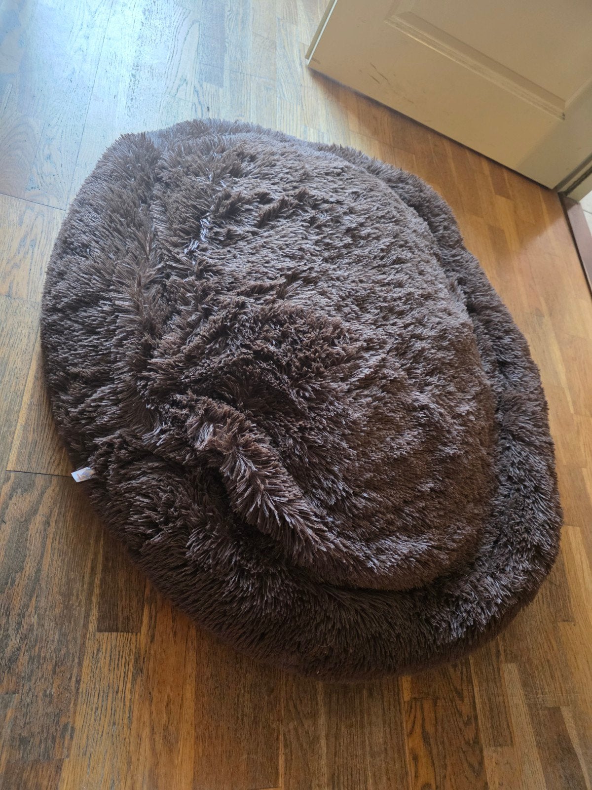 Zachte wasbare hondenmand nummer 2, Ophalen, Pluche