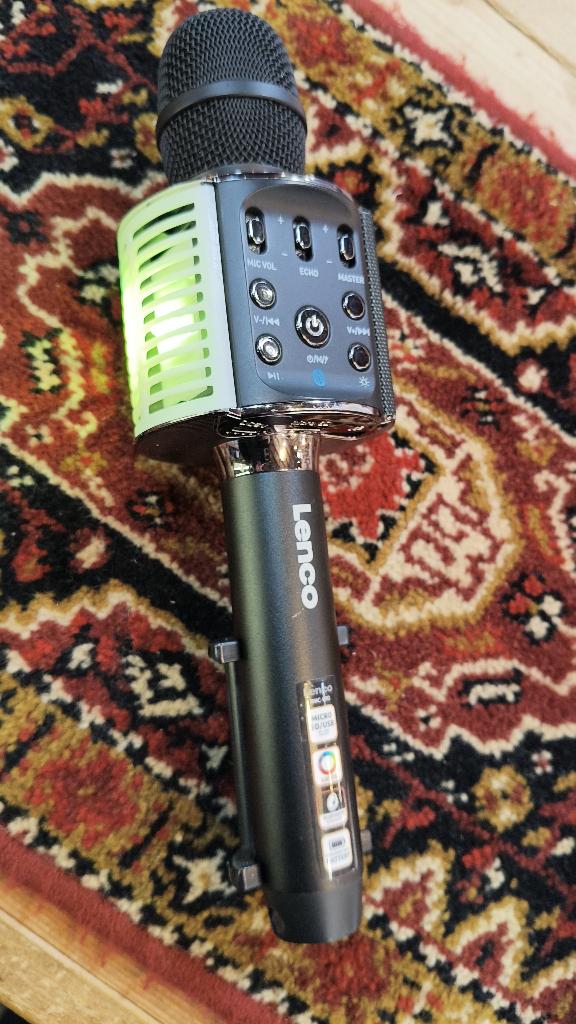 Lenco karaoke bluetooth microfoon, Ophalen of Verzenden, Zo goed als nieuw, Microfoon(s)