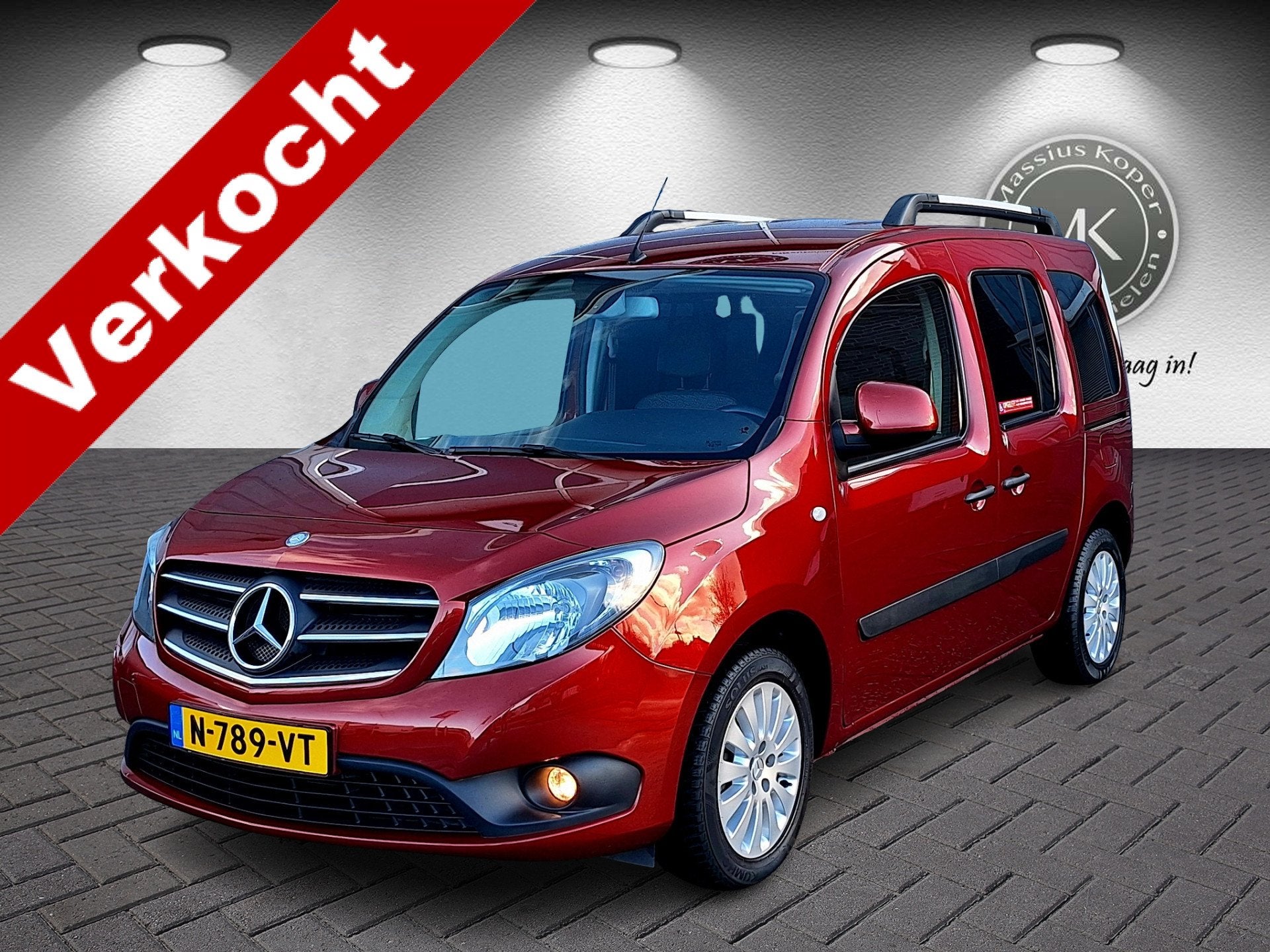 Mercedes-Benz Citan 112 Ambiente, Aangepaste invalide-Auto!, Dealer onderhouden, Stof, Gebruikt, Geïmporteerd