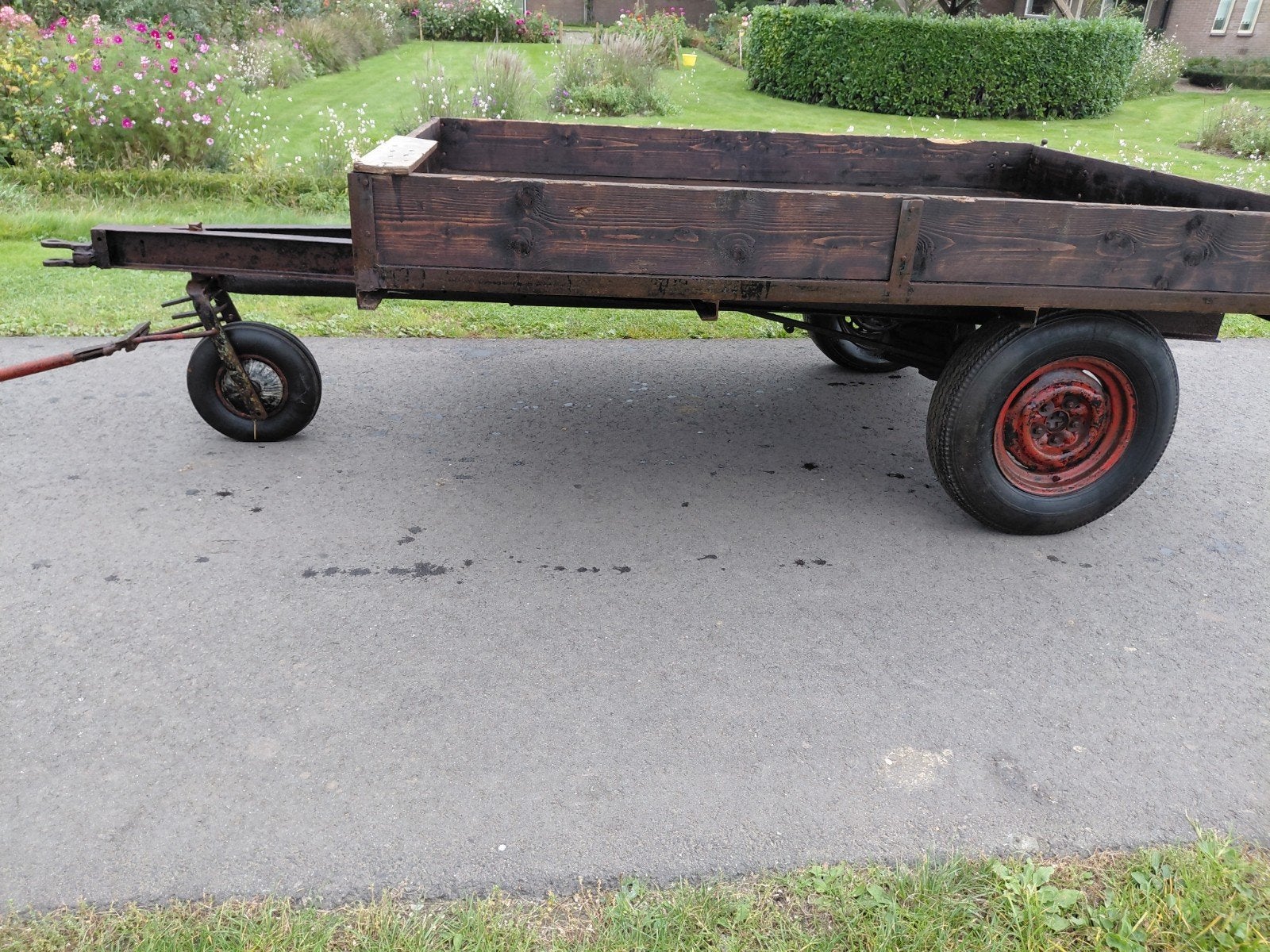 aanhanger 3 wieler, Doe-het-zelf en Verbouw, 100 liter of meer, Ophalen, Transportkar